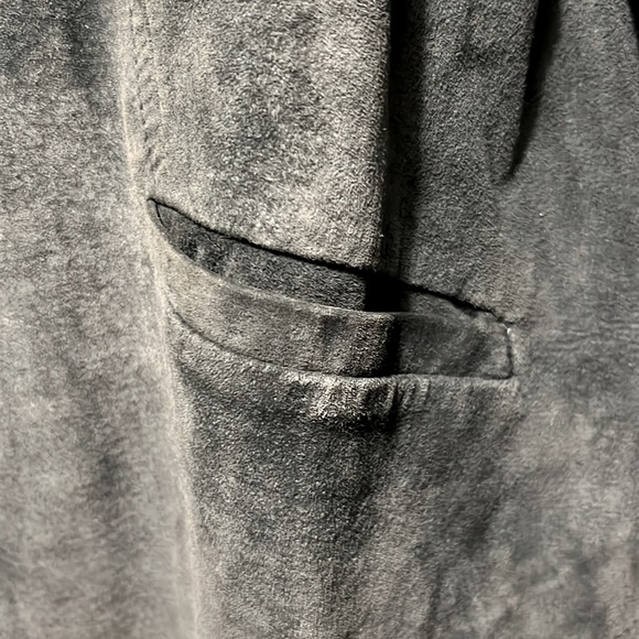 Vintage suede blazer - Picture 3 of 7